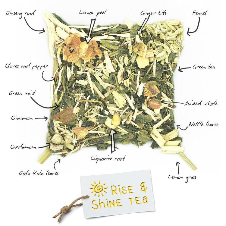 BRUU - The Gourmet Subscription Tea Club - Rise & Shine Teatox Tea -   - 2